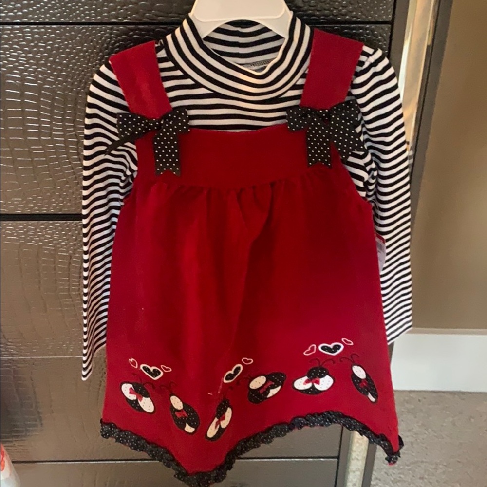Red Ladybug Dress